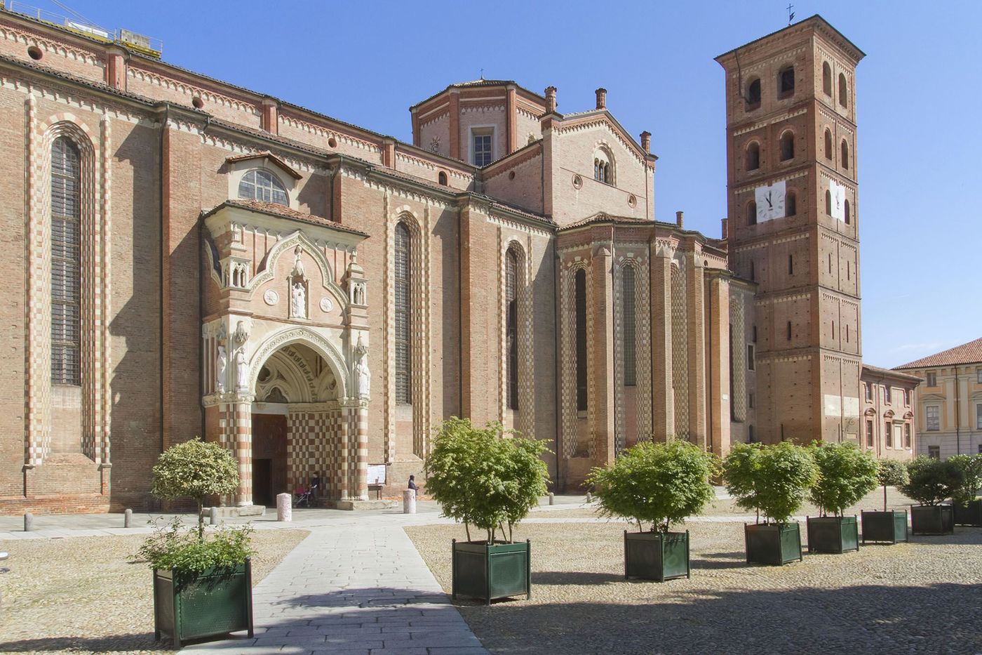 Cathédrale d'Asti Santa Maria Assunta église San Gottardo - Piémont (Italie)