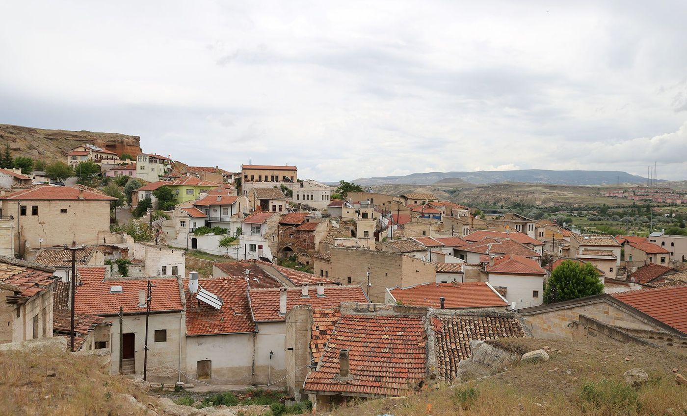 Les vieilles maisons d'Avanos - Cappadoce (Turquie)