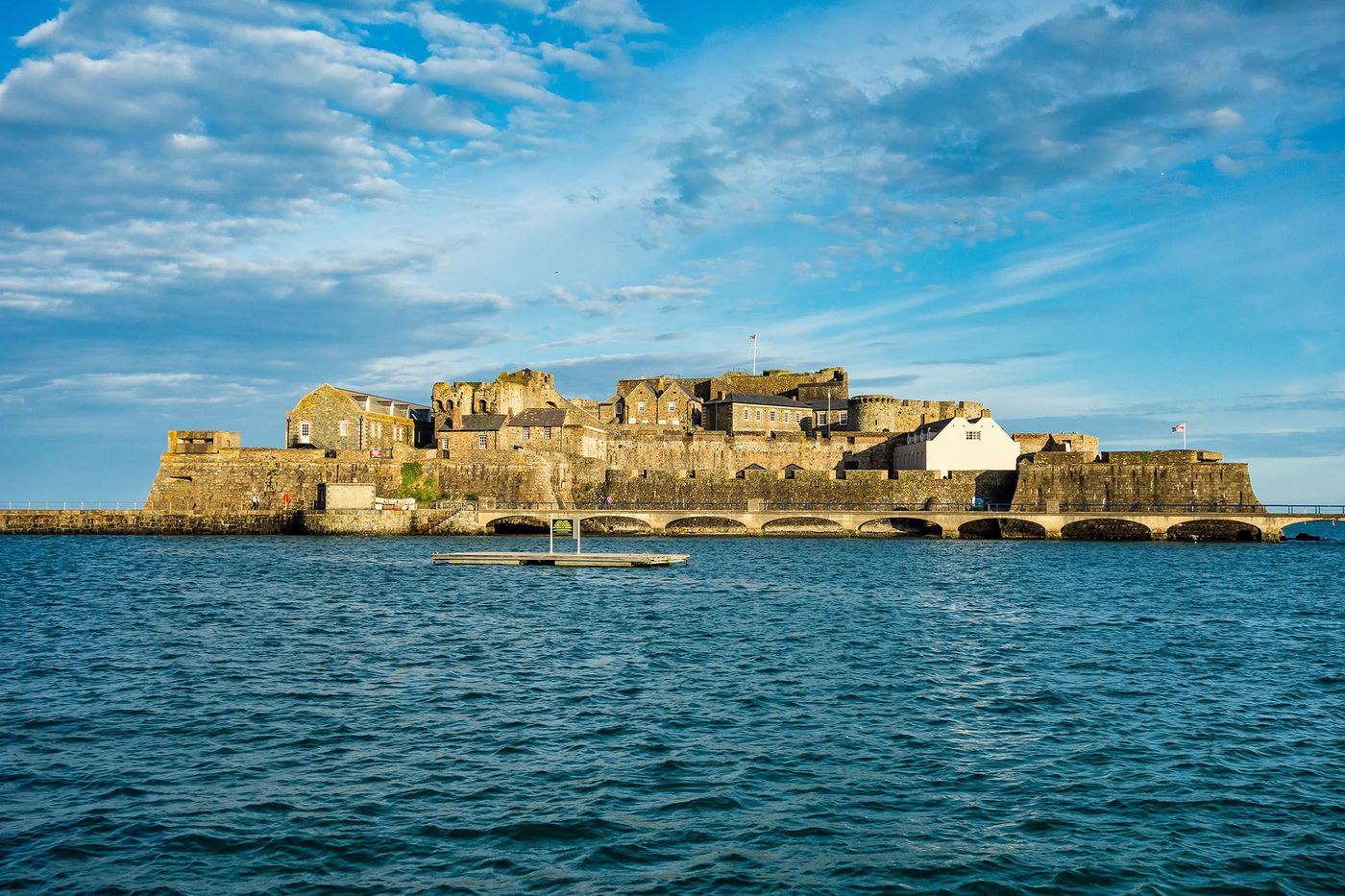 Le Château de Cornet à Saint-Peter-Port sur l'île de Guernesey