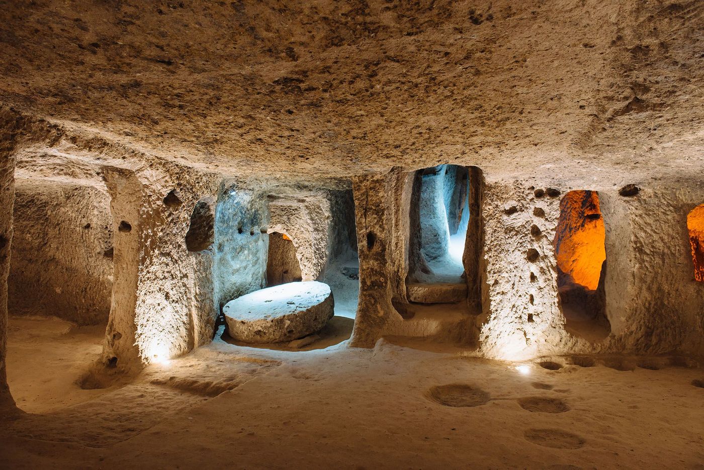 Ville souterraine de Derinkuyu - Cappadoce (Turquie)