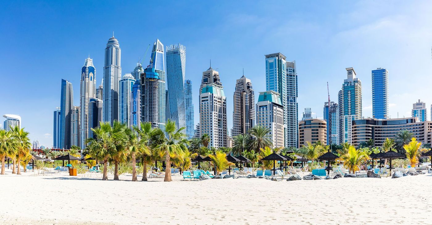 Plage de Jumeira à Dubaï - Emirats Arabes Unis