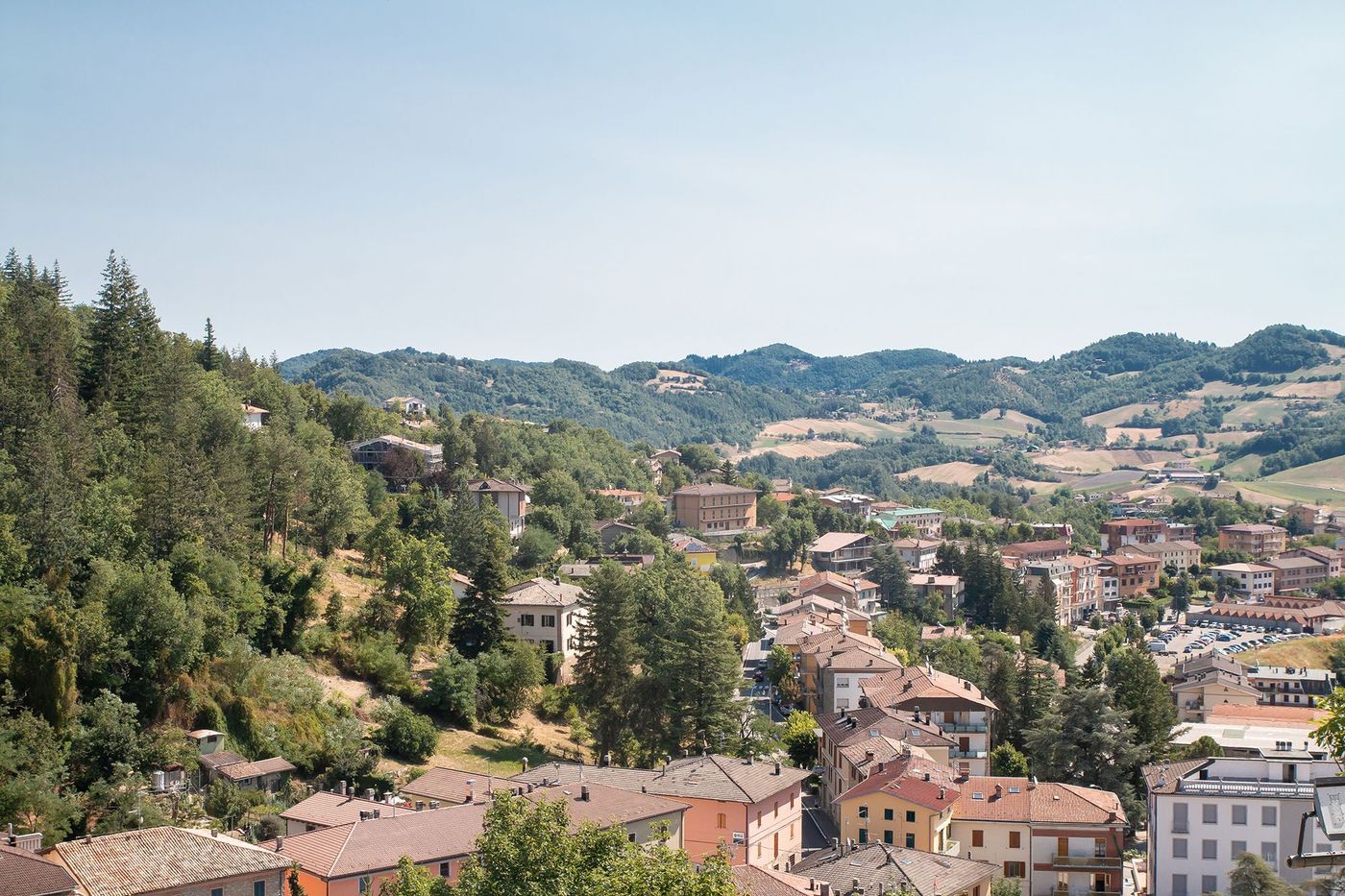 Village de Montese en Emilie-Romagne - Italie