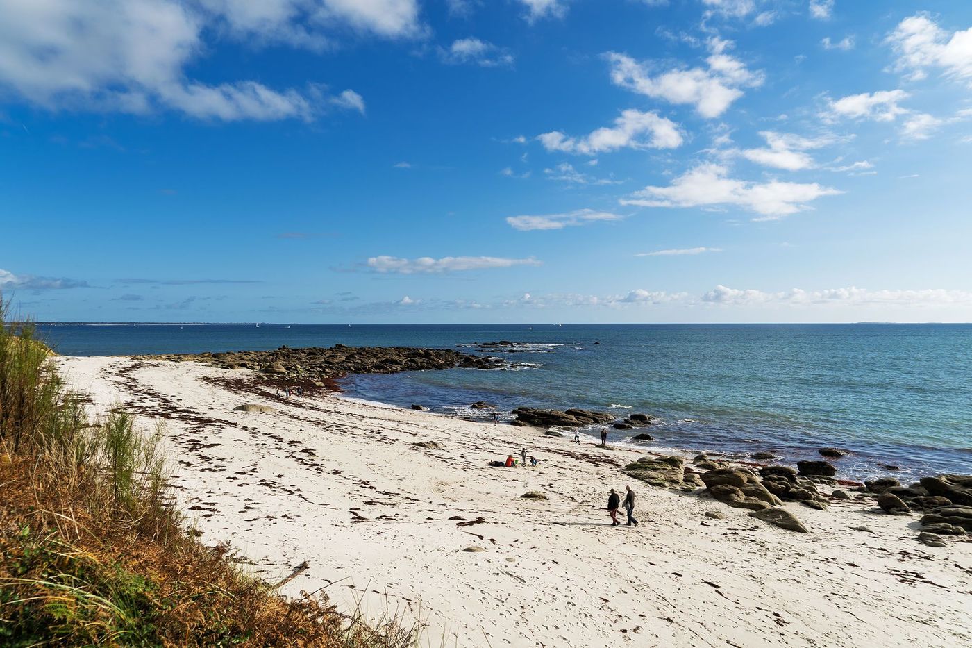 Plage de Beg Meil à Fouesnant - Finistère (Bretagne)