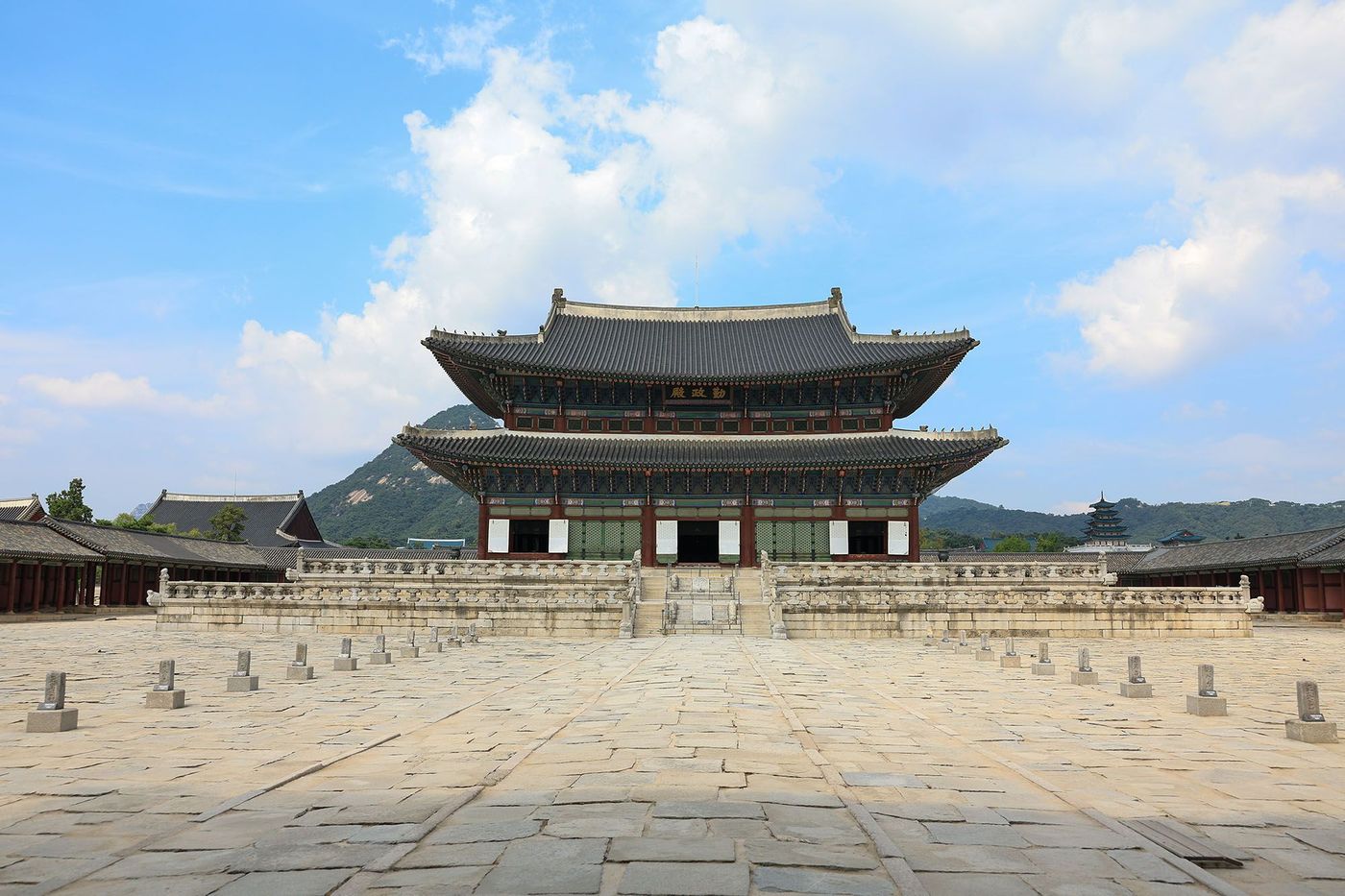 Palais traditionnel Gyeongbokgung - Séoul (Corée du Sud)