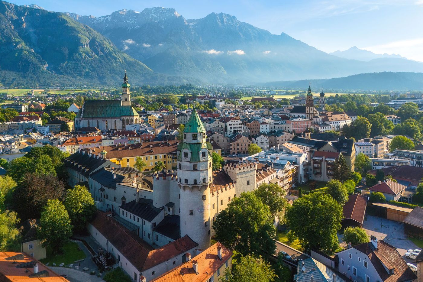 La vieille ville d'Hall en Tirol - Tyrol (Autriche)