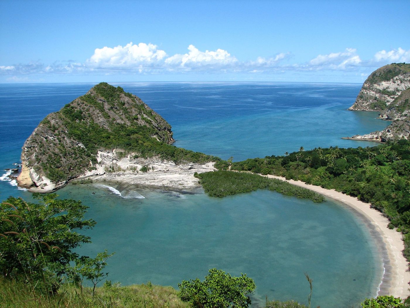 Plage de Moya à Pamandzi - Mayotte