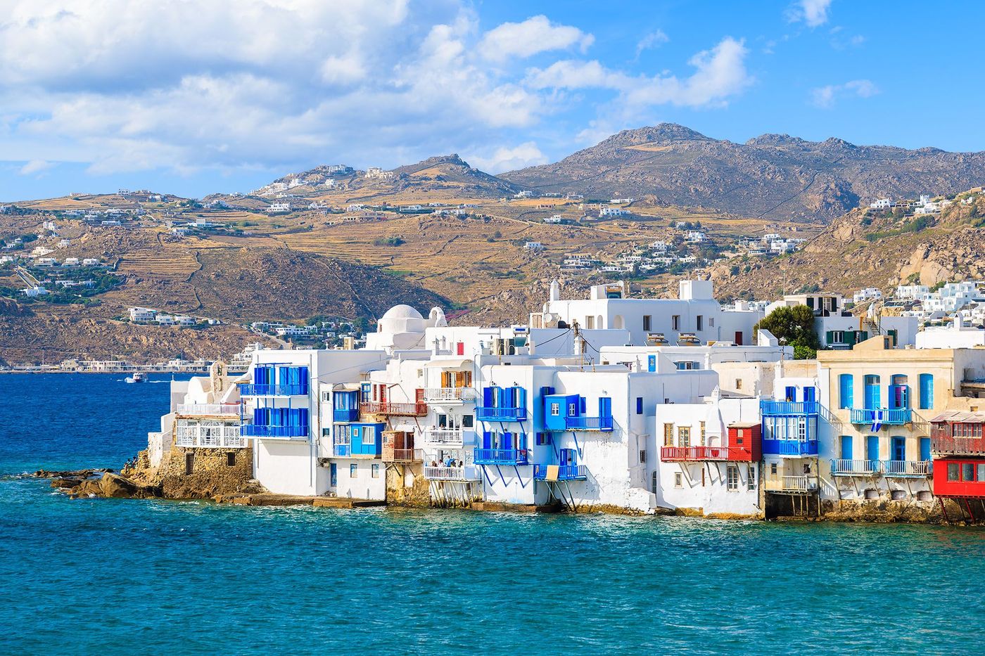 La Petite Venise (quartier d'Alefkandra) à Mykonos - Grèce