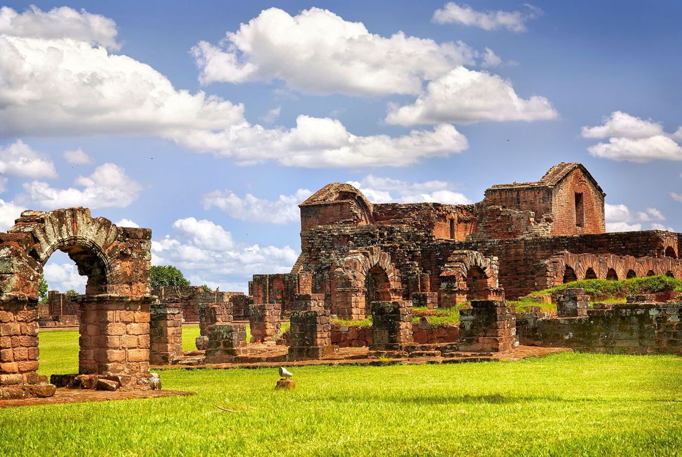 Ruines de la réduction jésuite guaranie La Santisima Trinidad - Paraguay