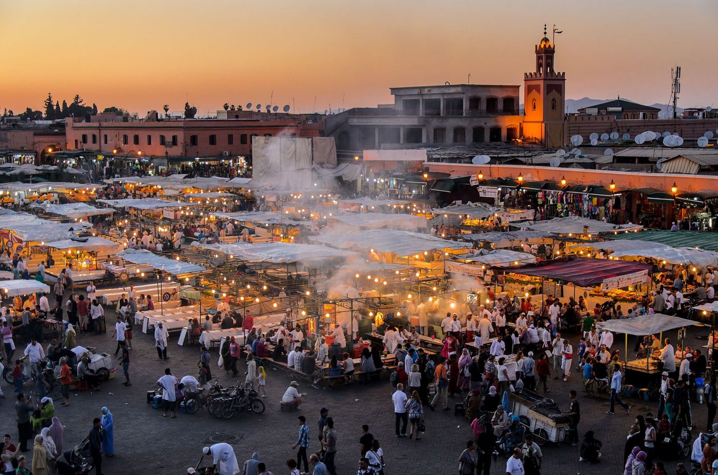 Place Jemaa-el-Fna - Marrakech
