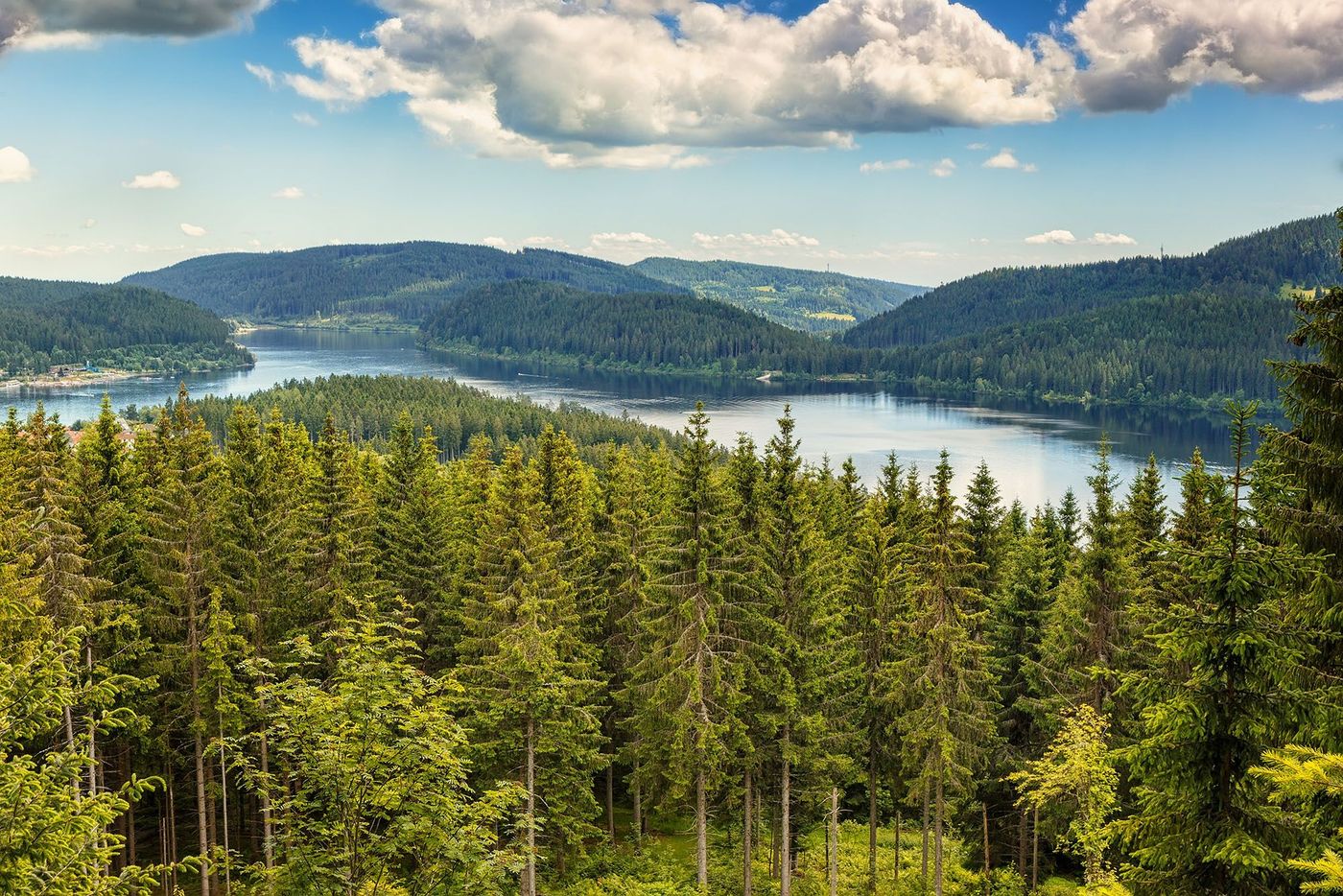Lac Schluchsee - Forêt-Noire