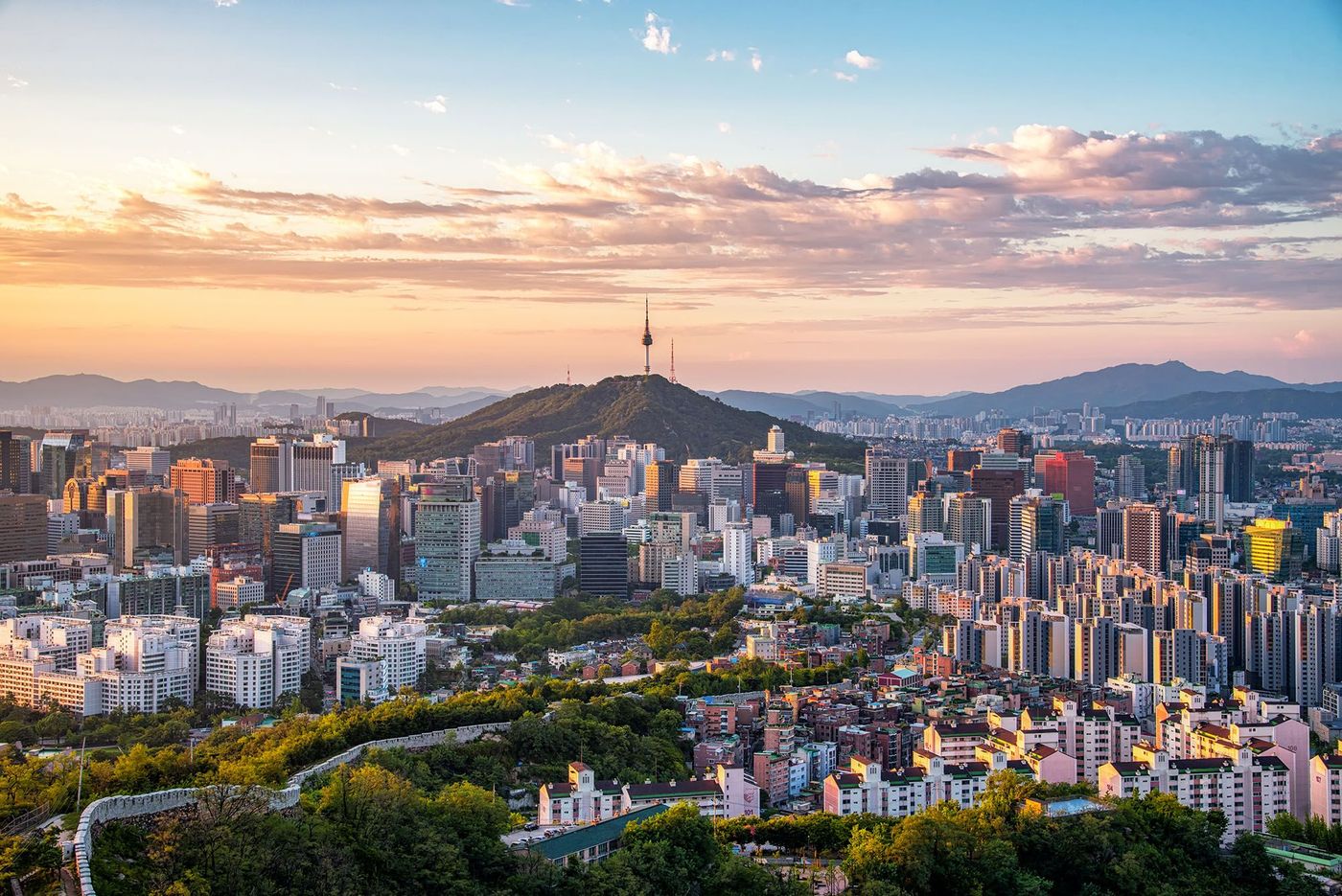 Skyline de Séoul - Corée du Sud