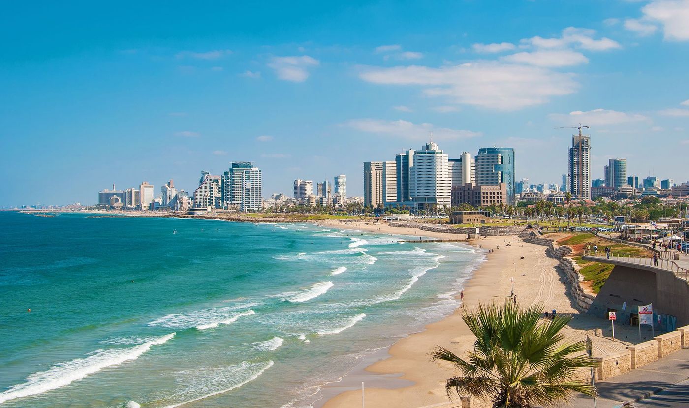 Plage de Tel-Aviv - Israël