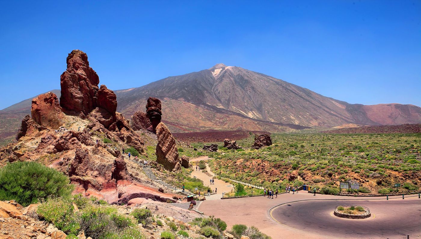 Vue sur le volcan Teide à Tenerife - Espagne