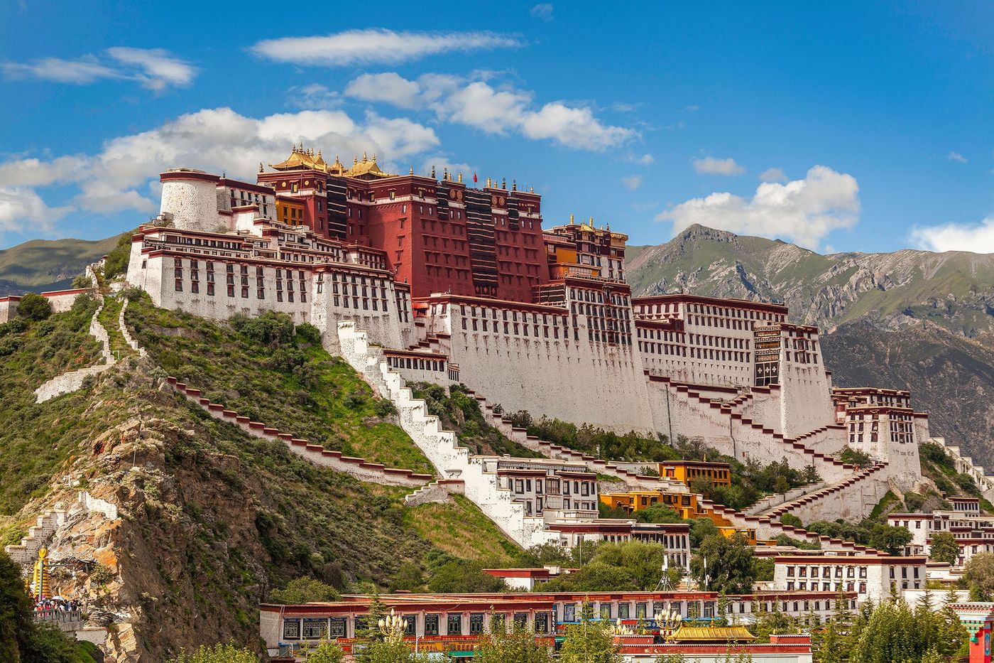 Palais du Potala à Lhassa - Tibet