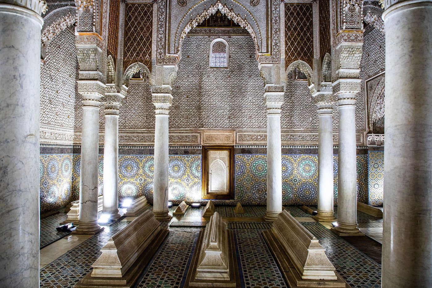 Tombeaux Saadiens - Marrakech