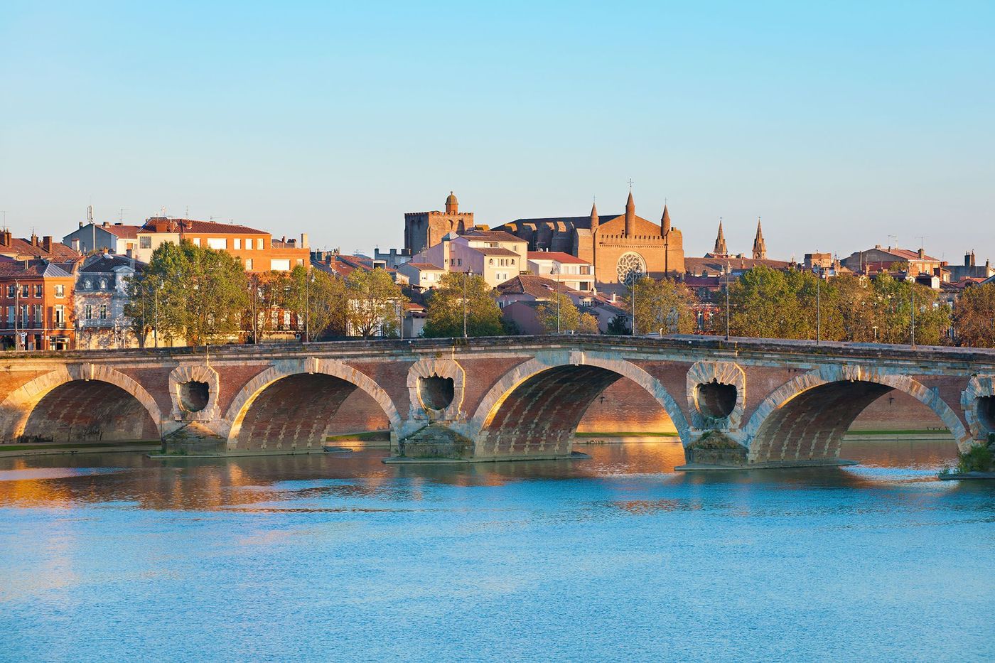 Le Pont Neuf à Toulouse - Occitanie (France)
