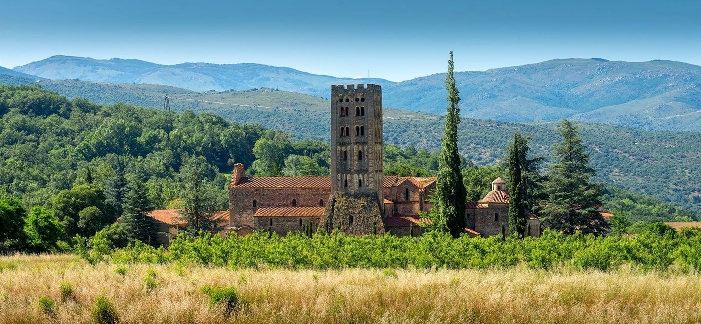 Abbaye de Saint-Michel de Cuxa,Pyrénées-Orientales
