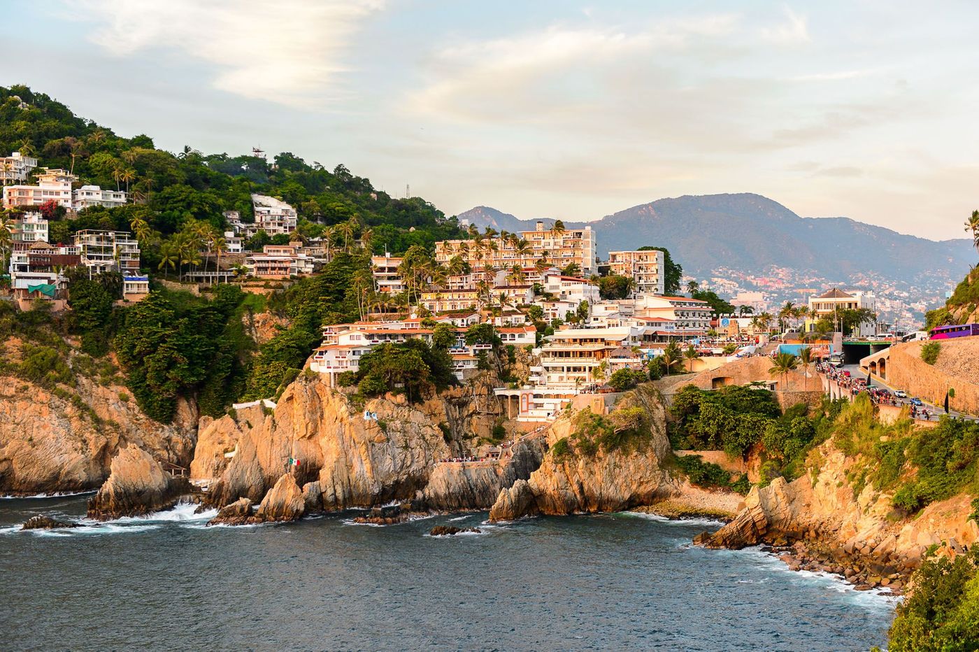 Acapulco Falaise Mexique