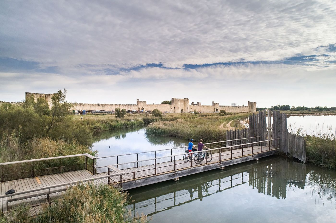 Aigues-Mortes - La Méditerranée à vélo