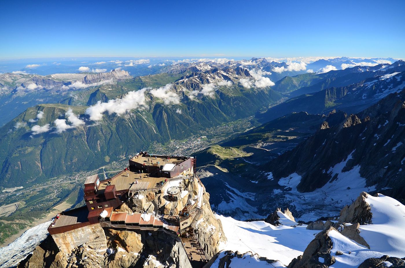 Aiguille du Midi - terrasses panoramiques