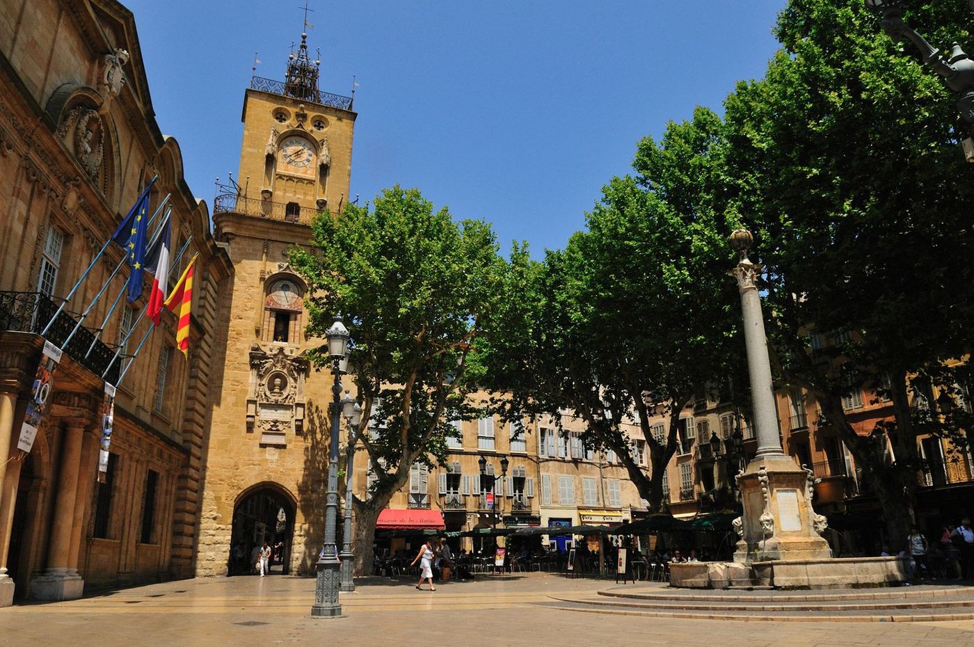 Aix-en-Provence Place de l'Hôtel de Ville