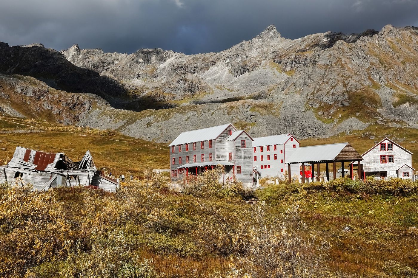 Alaska Hatcher Pass Ancienne mine