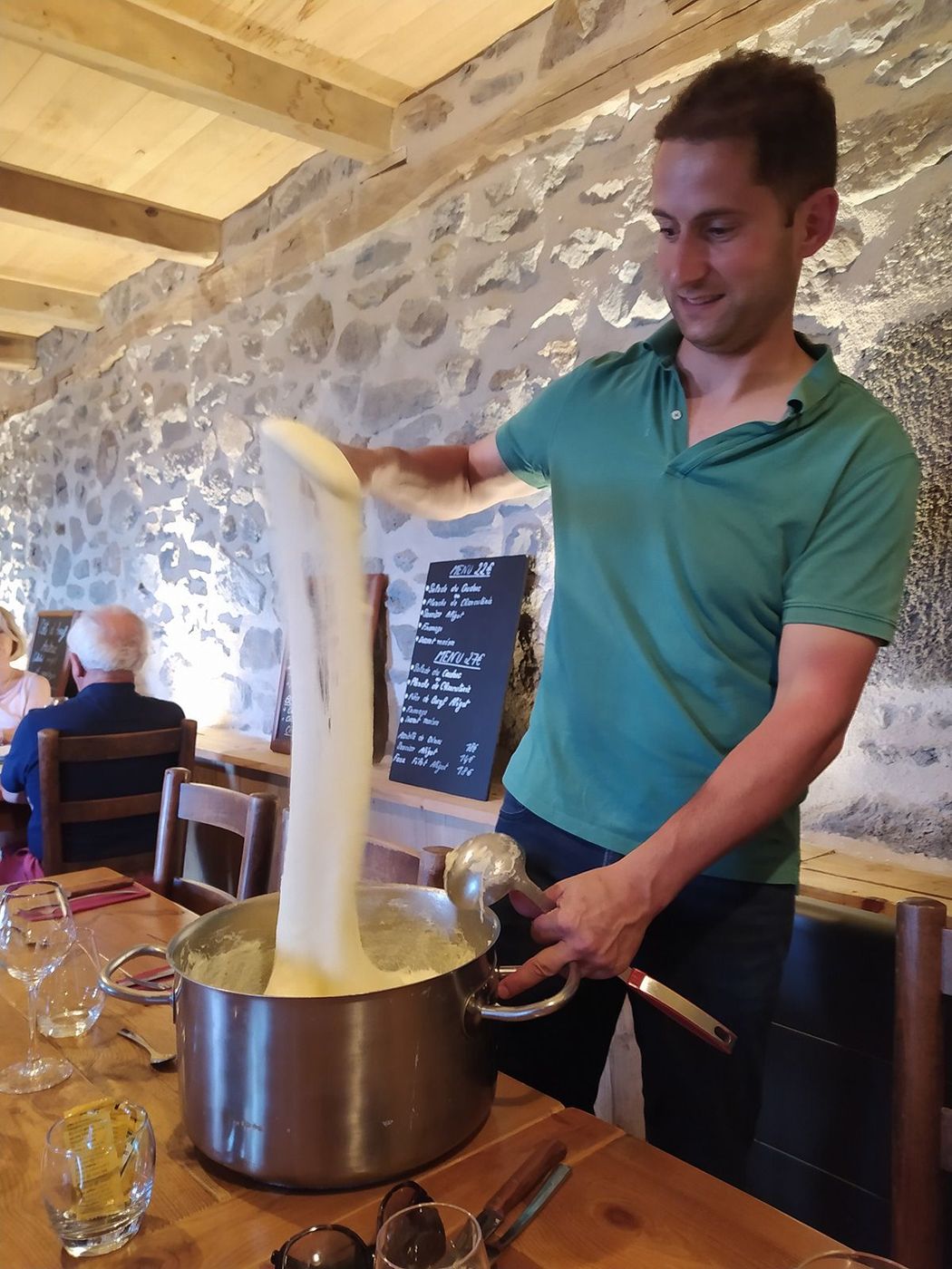 Aubrac Aligot au Buron Couderc