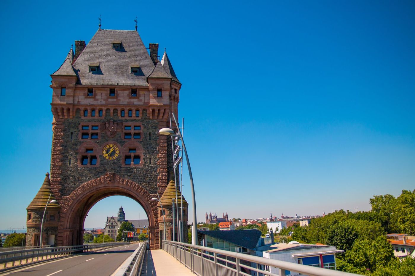 Allemagne Worms Nibelungen Bridge