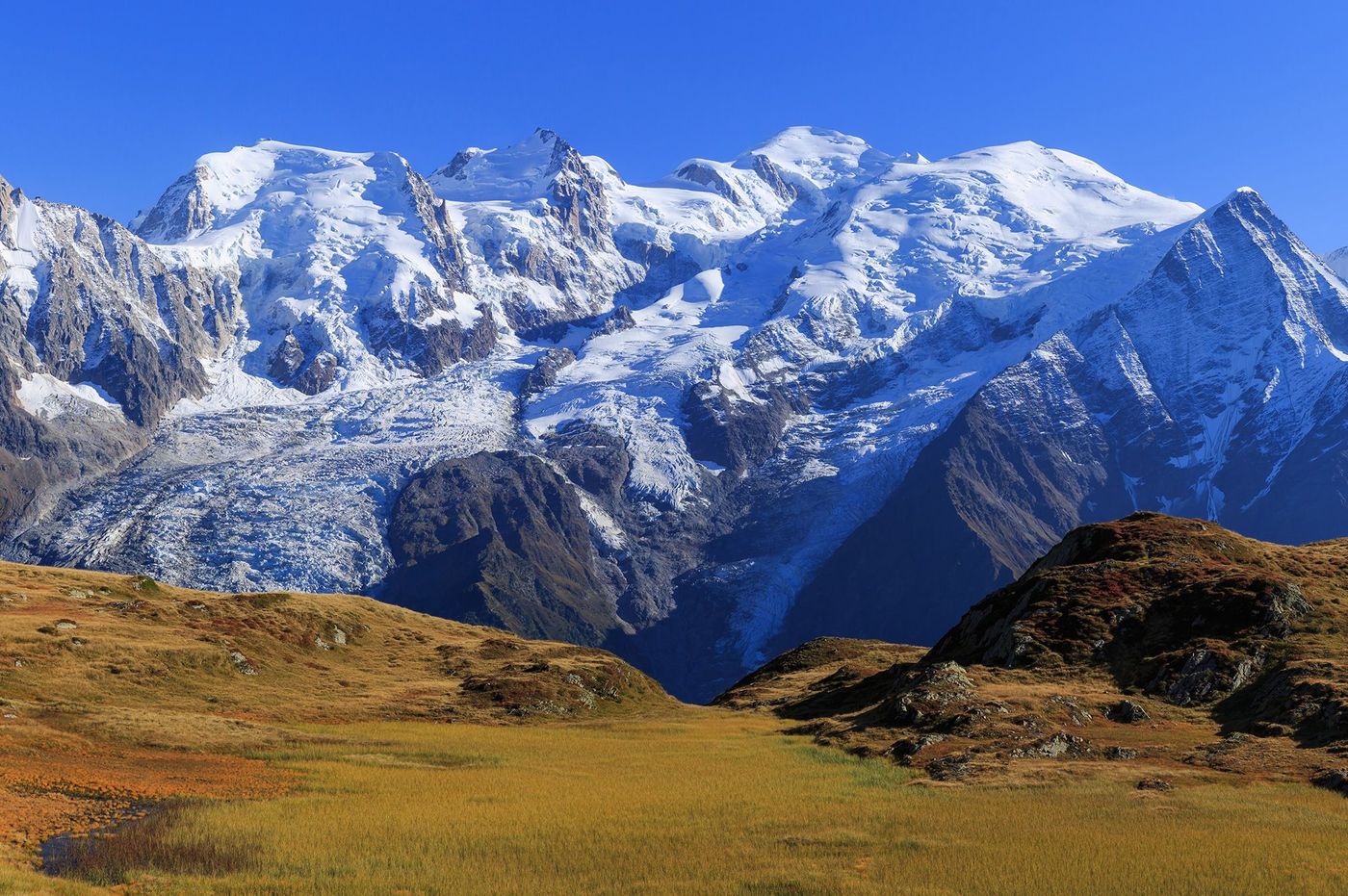 Alpes Massif du Mont Blanc depuis Bellachat