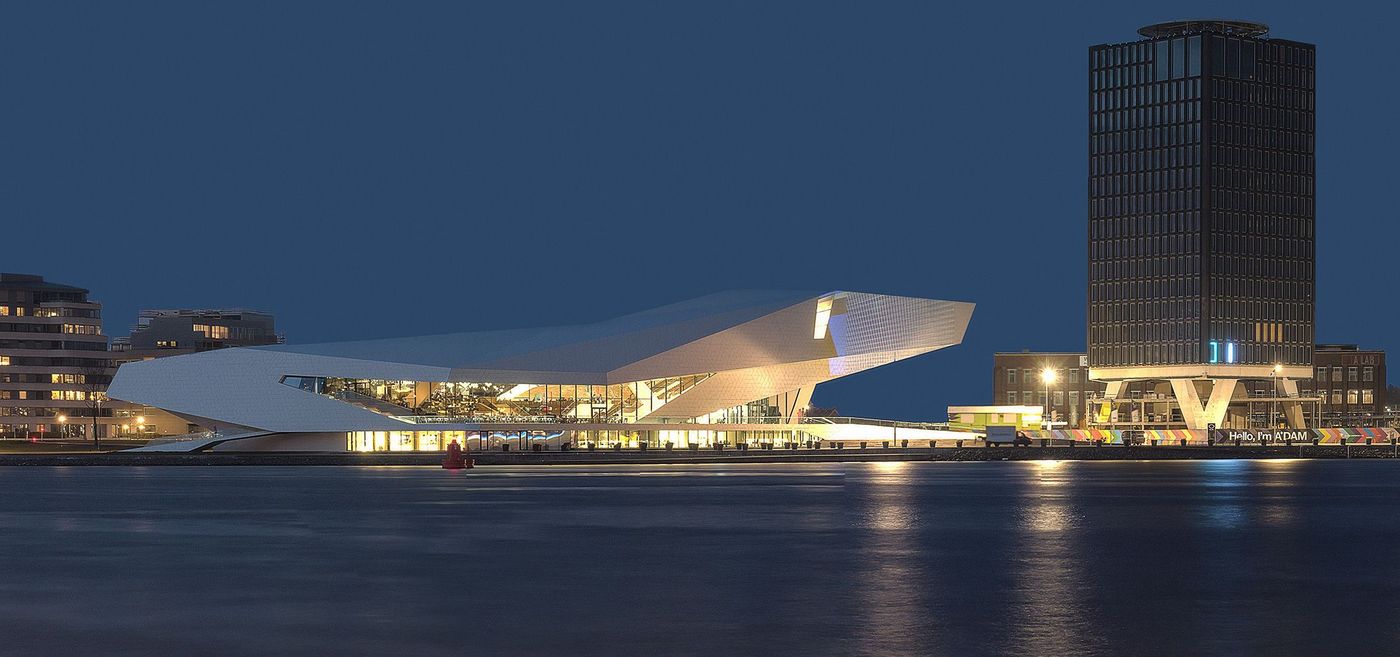 Amsterdam EYE Filmuseum et Tour A'ADAM