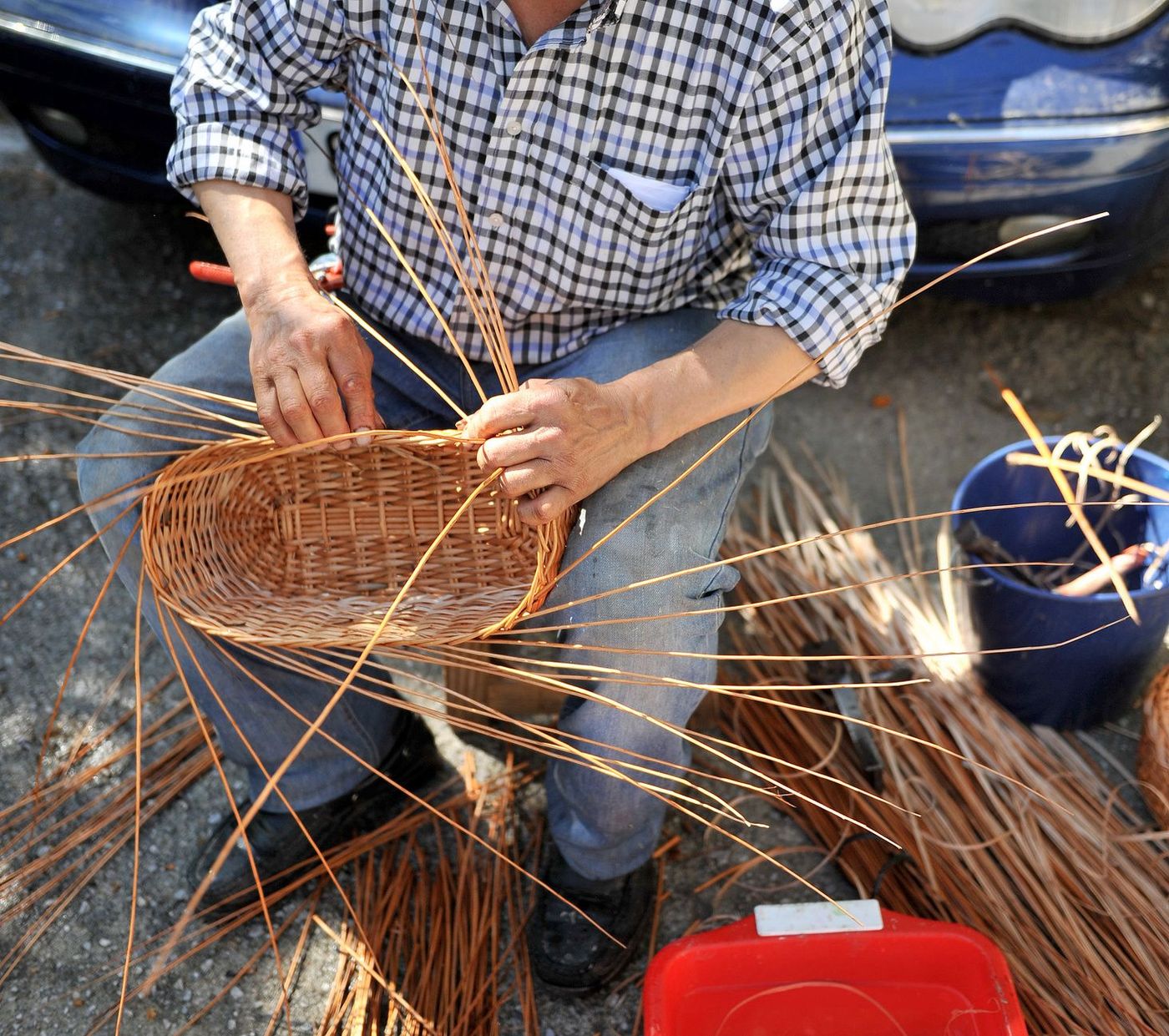 Espagne Travail Osier