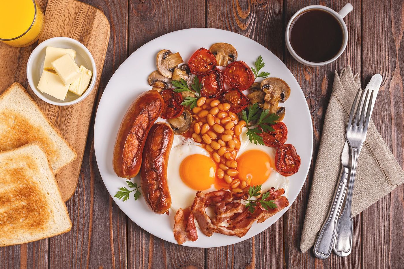 Angleterre Petit-déjeuner