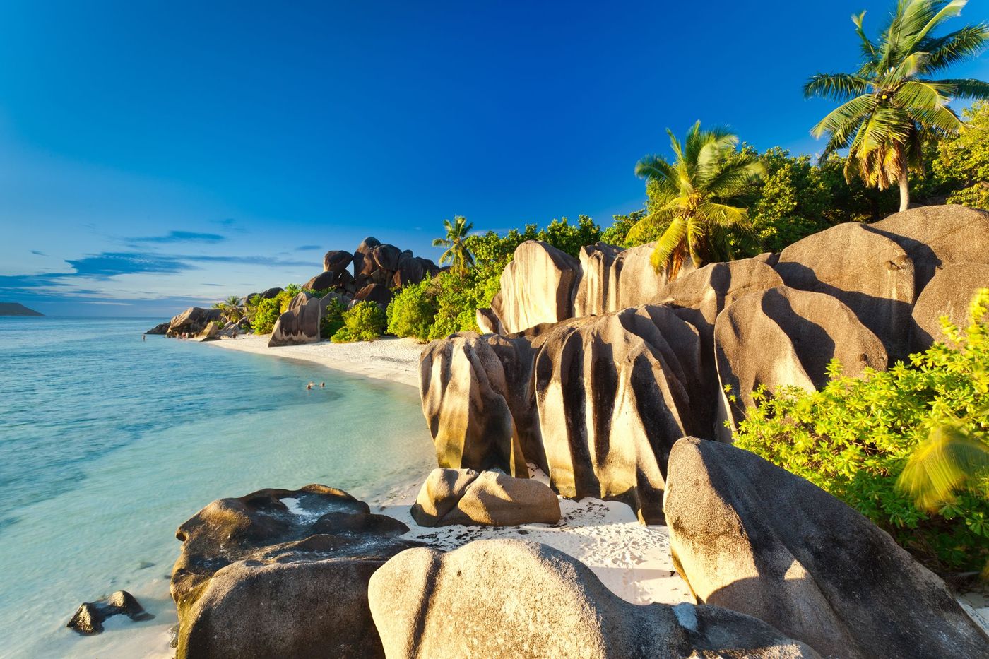 Anse Argent Lagon Seychelles
