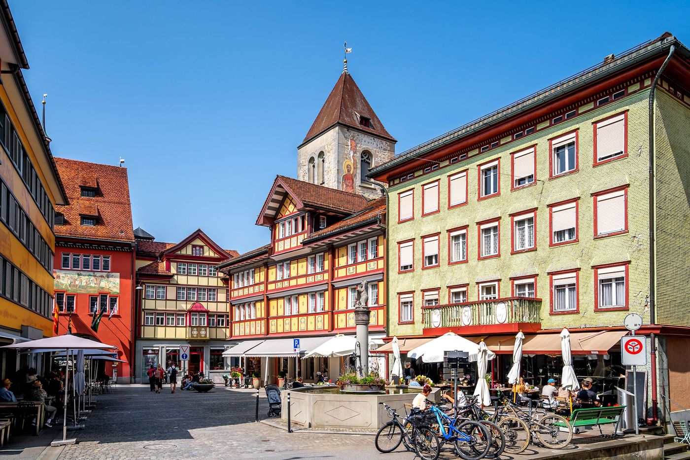 Appenzell - façades colorées