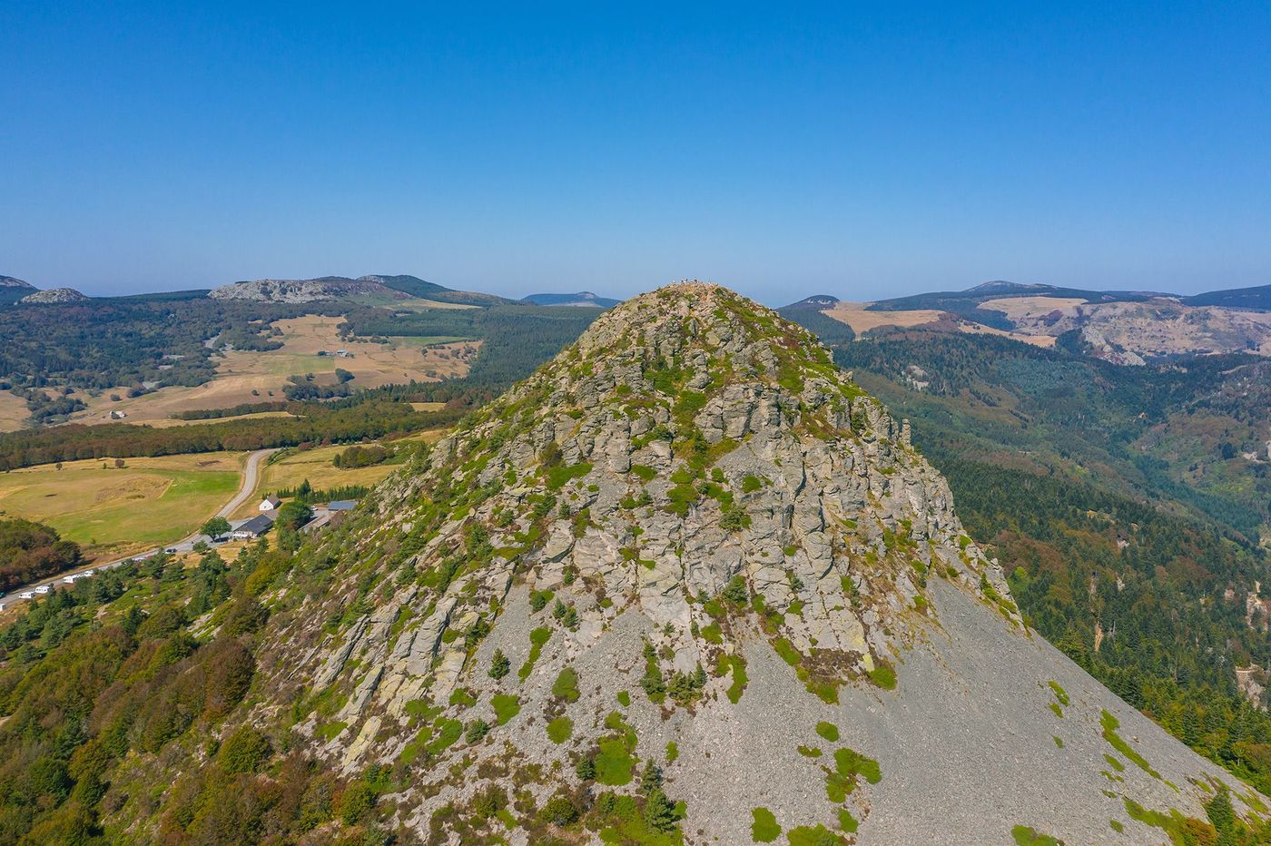 Ardèche Mont Gerbier-de-Jonc
