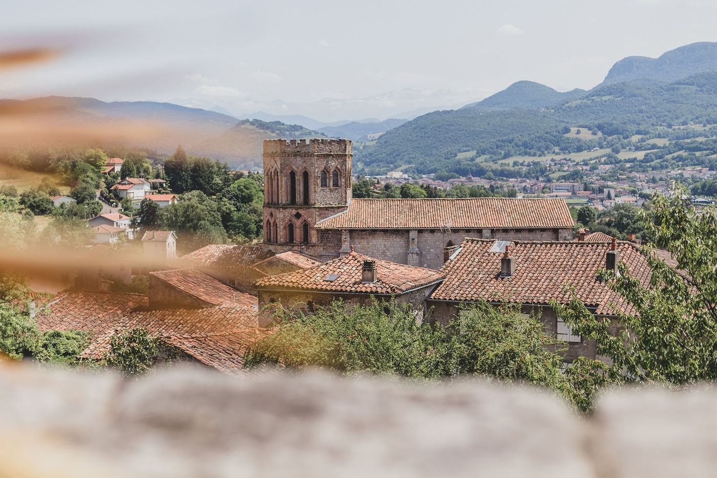 Ariège Sint-Lizier Cathédrale