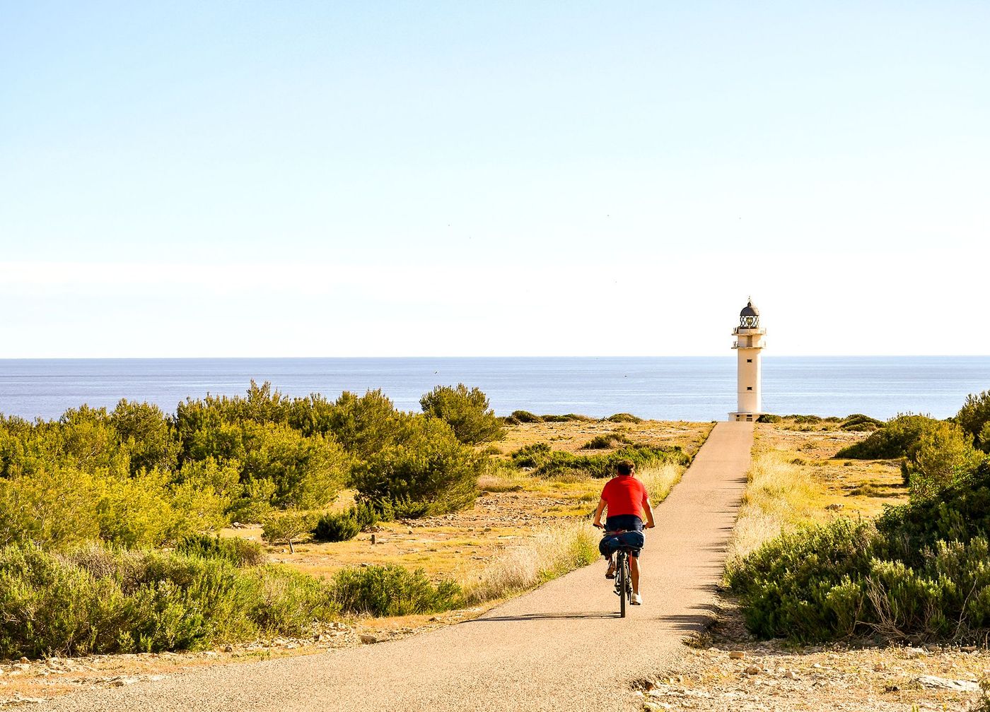 Arrivée au phare de Barbaria