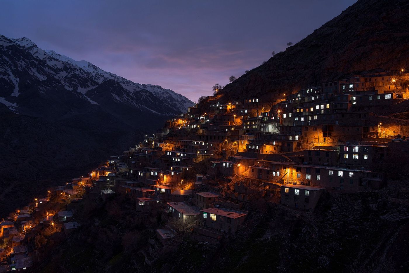 Le village kurde d’Uraman, Iran