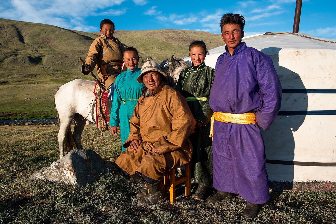 Nomades du Kharkhiraa : Dorj et sa famille, Mongolie