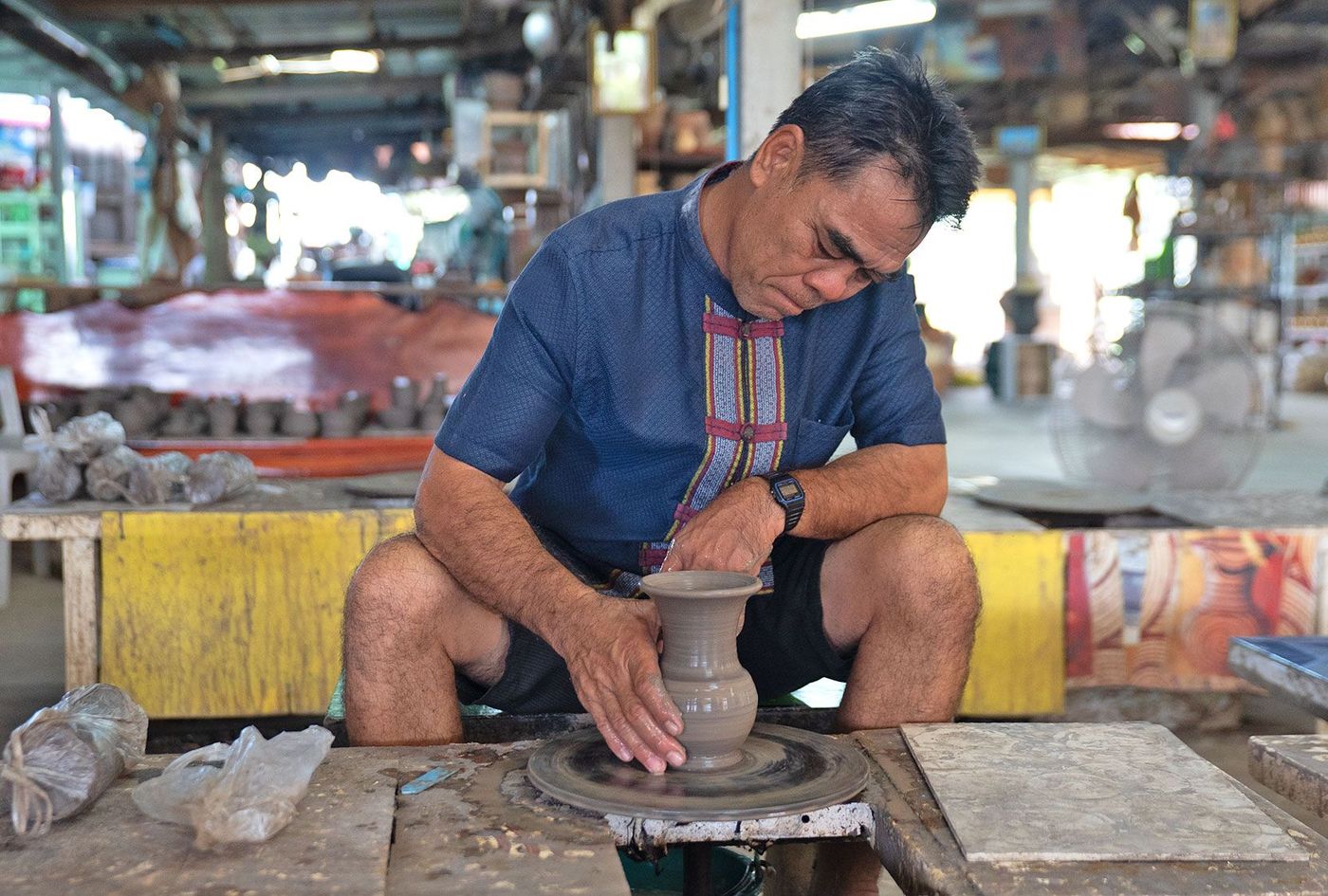Atelier poterie - Ban Chiang