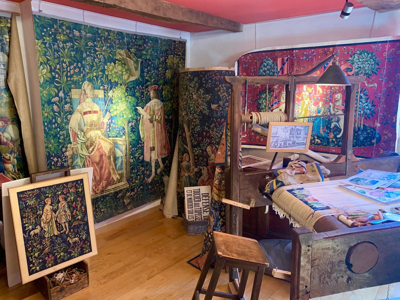 Aubusson Musée du carton de tapisserie