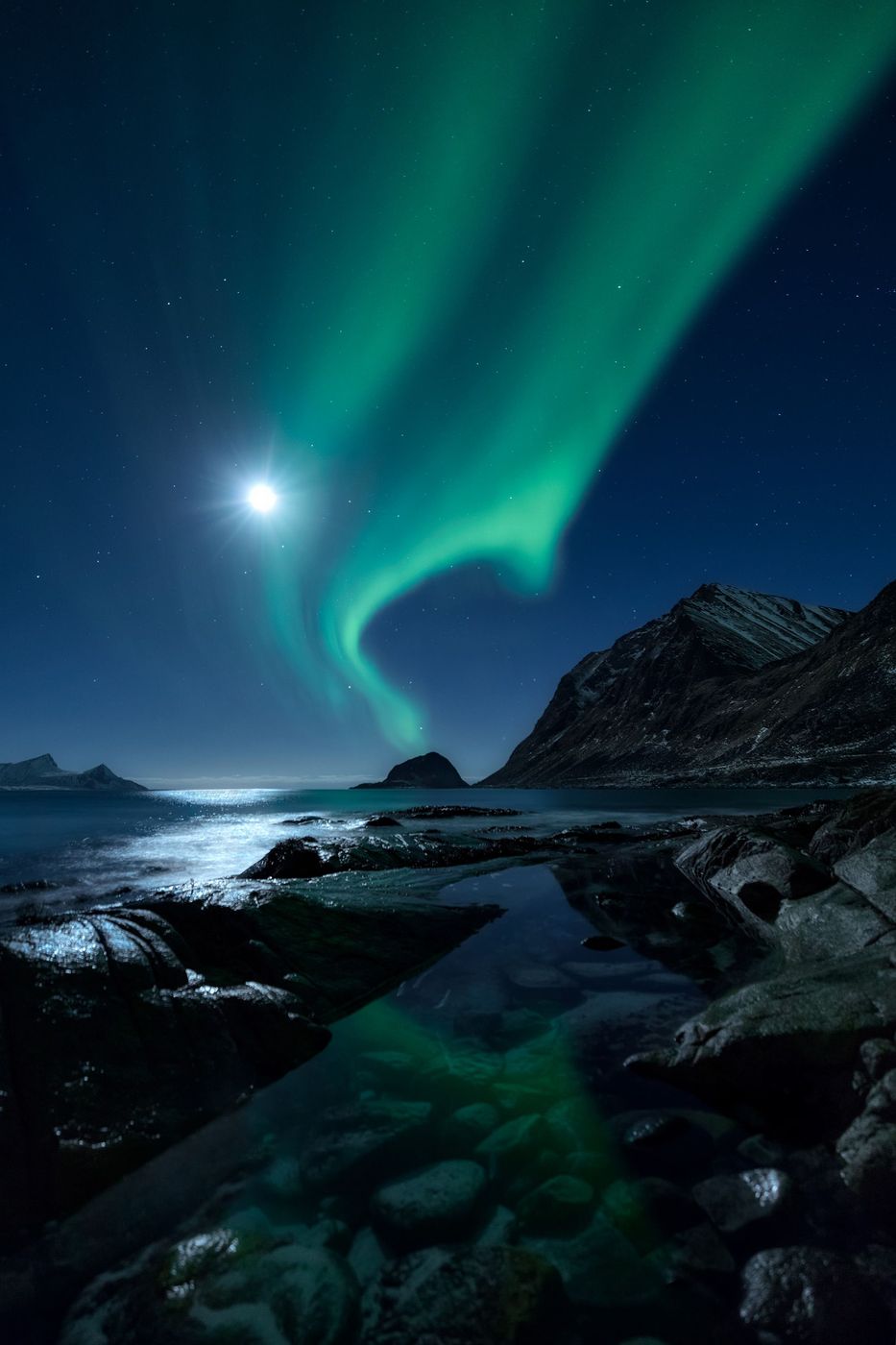 Aurore boréale Lofoten