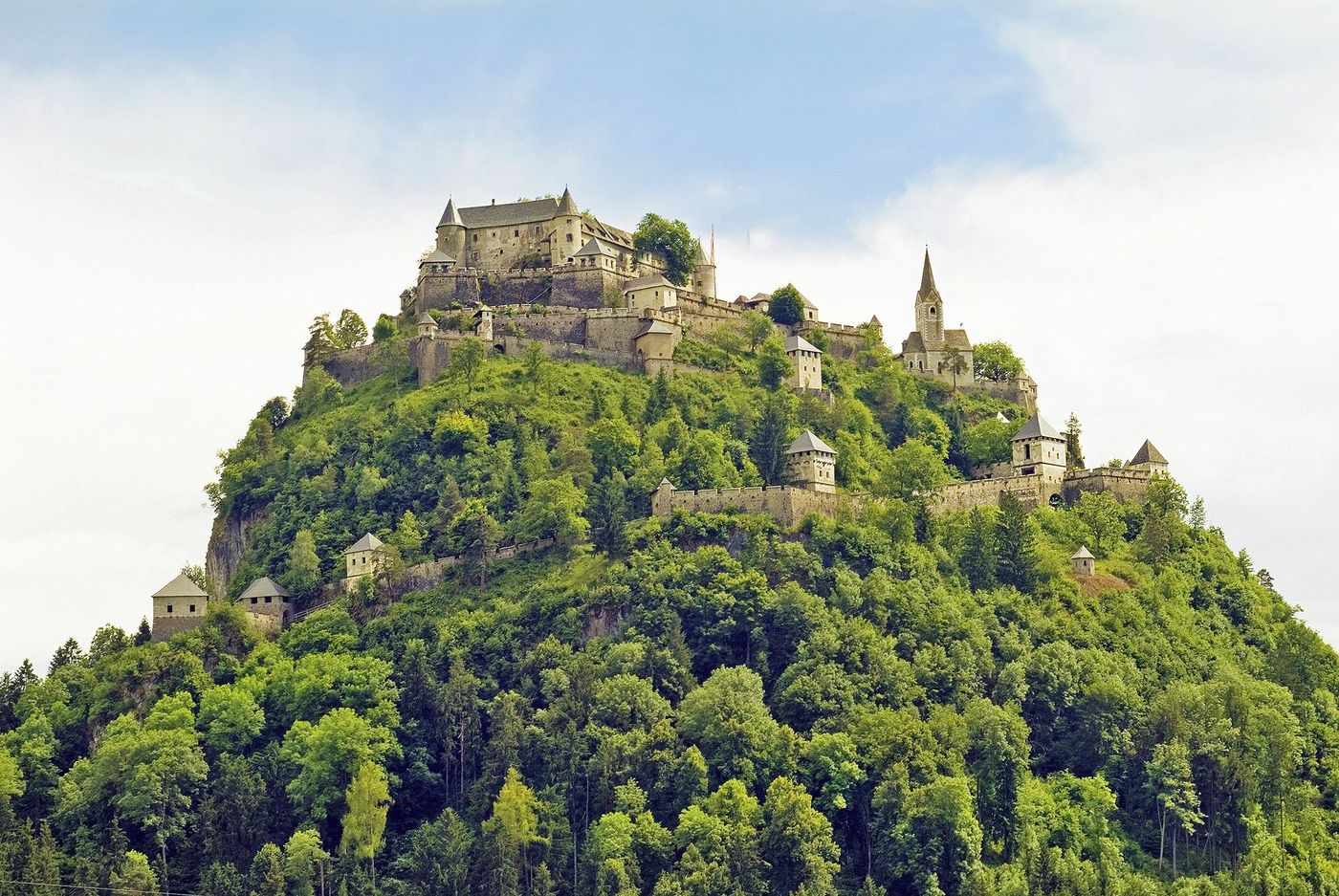 Autriche Château de Hochosterwitz