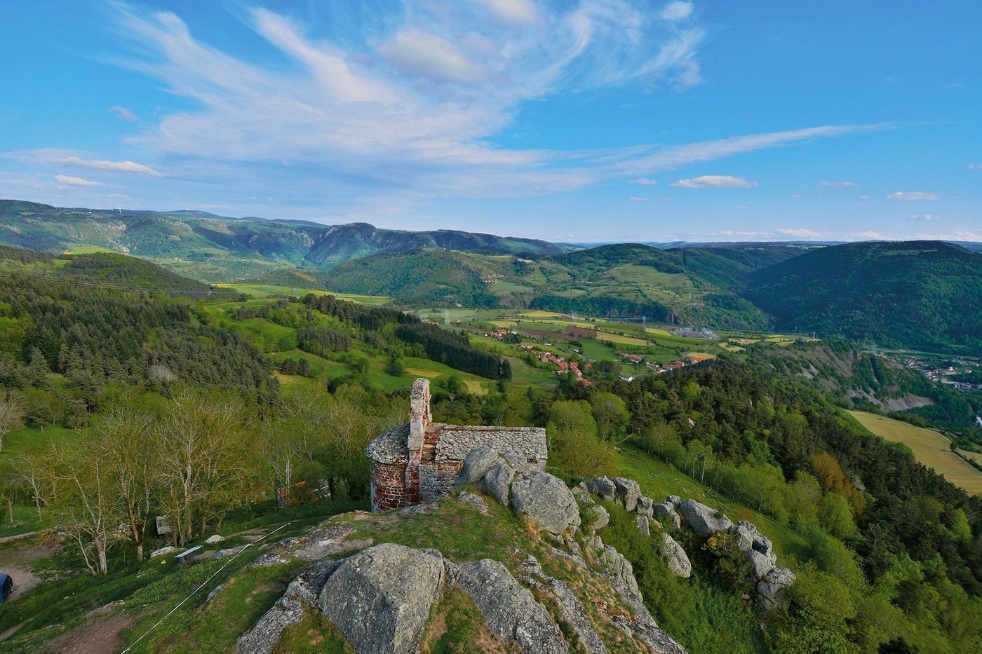 Auvergne Saint-Privat-d'Allier Chapelle de Rochegude