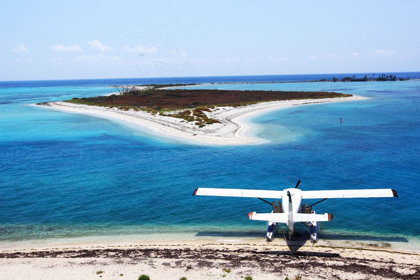 Avion Dry Tortugas Floride