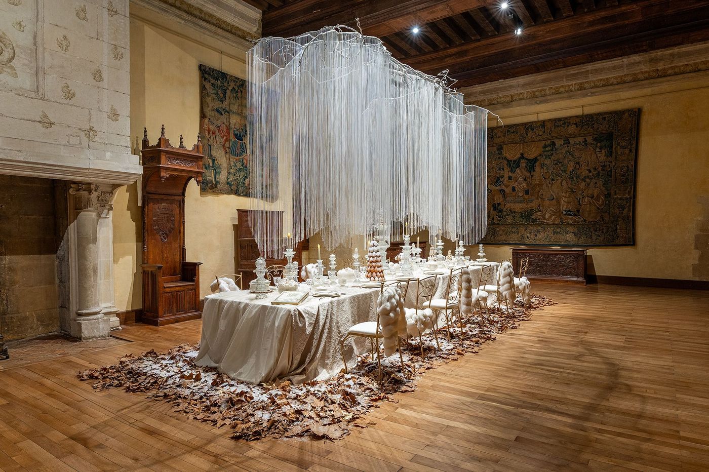 Table dressée - Azay-le-Rideau