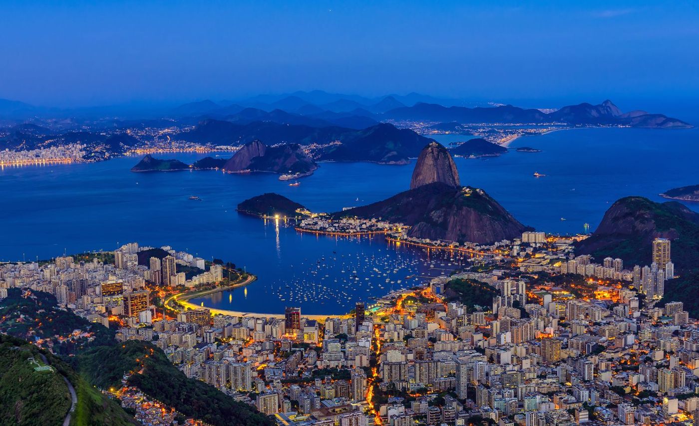 Baie Guanabara Rio Brésil