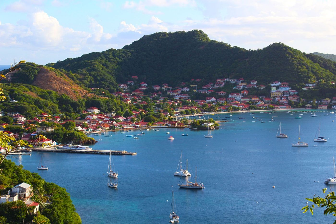 Baie Saintes Guadeloupe Ile
