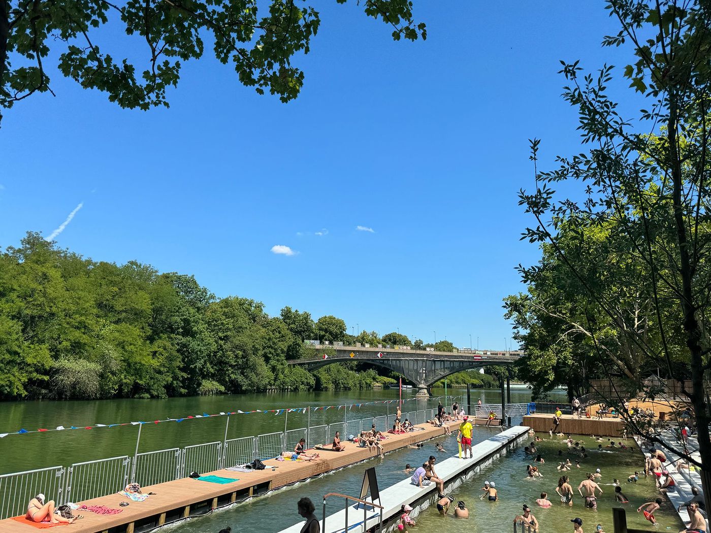 Baignade à Maisons-Alfort