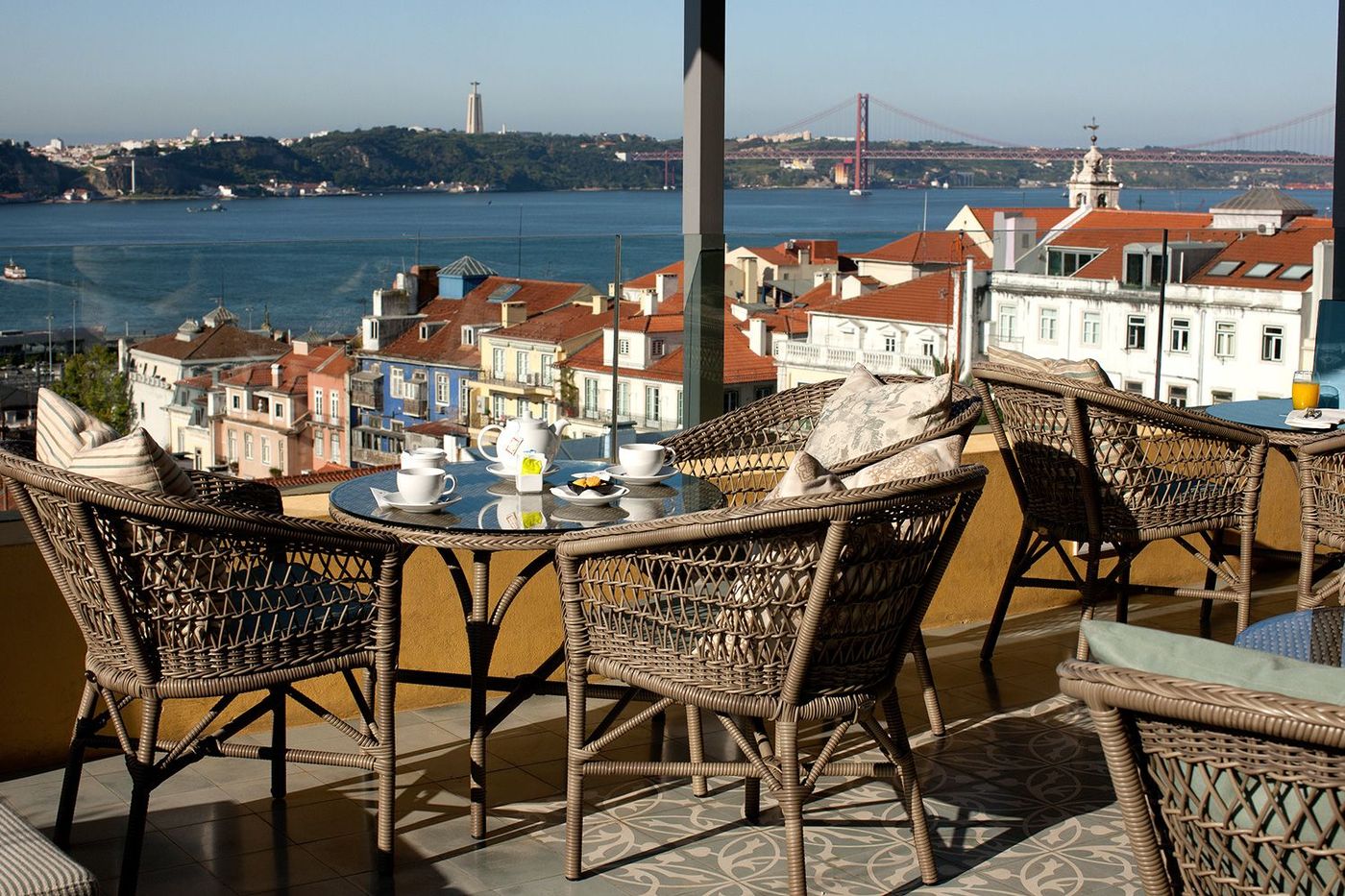 Portugal Lisbonne Bairro Alto Terrace BA